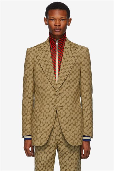 gucci flared suit|gucci jackets for men.